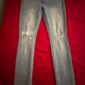 Ksubi Light Blue Skinny Jeans Size 33